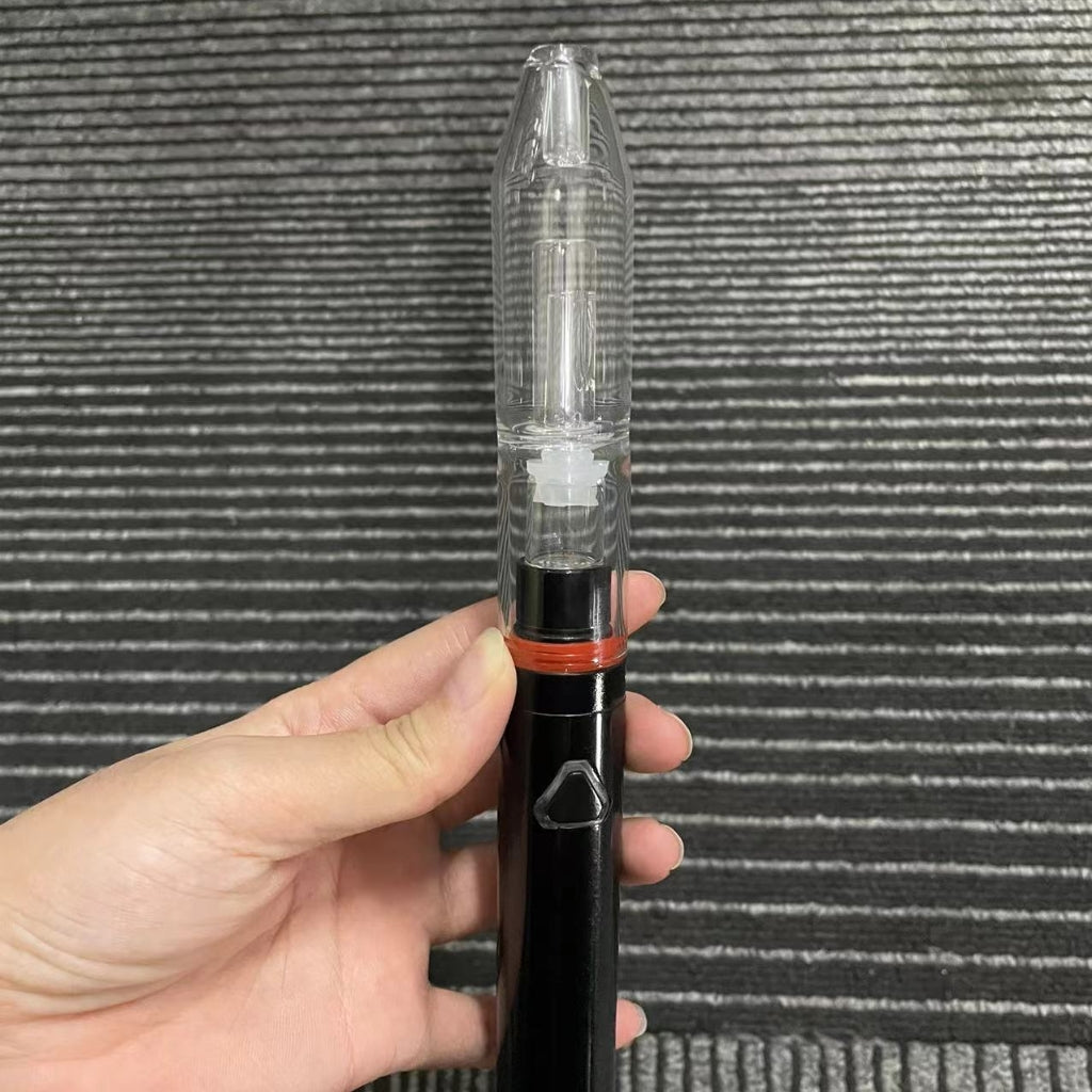 motar 3 wax pen with stright water bubbler wax vaporizer dab pen